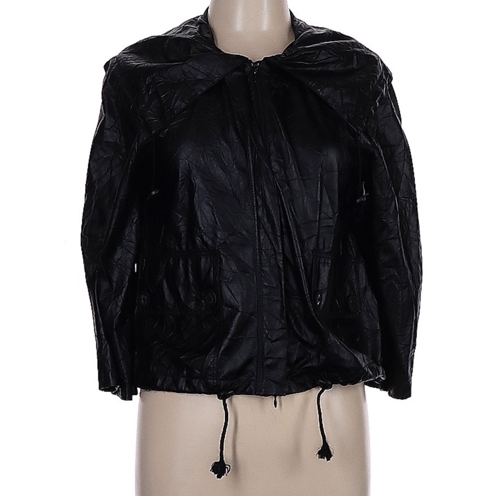Joseph Ribkoff Black Windbreaker Jacket